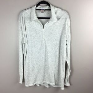 Patagonia Capilene Grey Quarter Zip Sweater